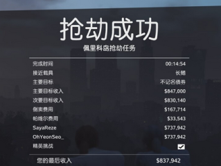 《GTAOL》佩岛劫案重点地图分享