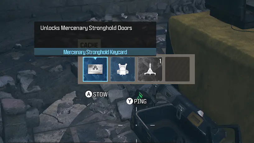 mw3-zombies-loot-cache-with-merc-stronghold-keycard-highlighted.webp 《现代战争 3 僵尸》中的传统要塞位置与如何清除 Legacy 的堡垒  PC PlayStation Xbox 现代战争3 攻略资讯 第3张