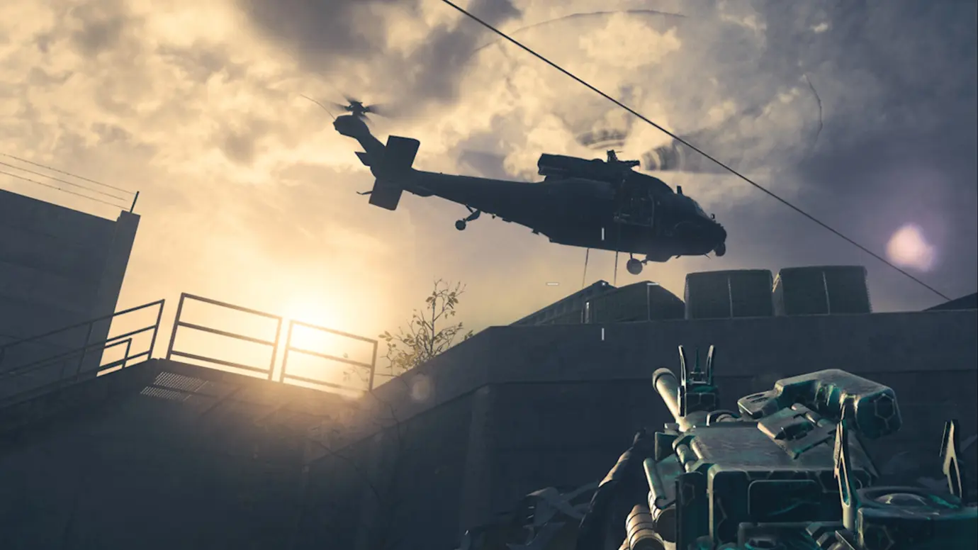 mw3-zombies-merc-helicopter-dropping-off-more-enemies-at-legacy's-fortress.webp 《现代战争 3 僵尸》中的传统要塞位置与如何清除 Legacy 的堡垒  PC PlayStation Xbox 现代战争3 攻略资讯 第5张