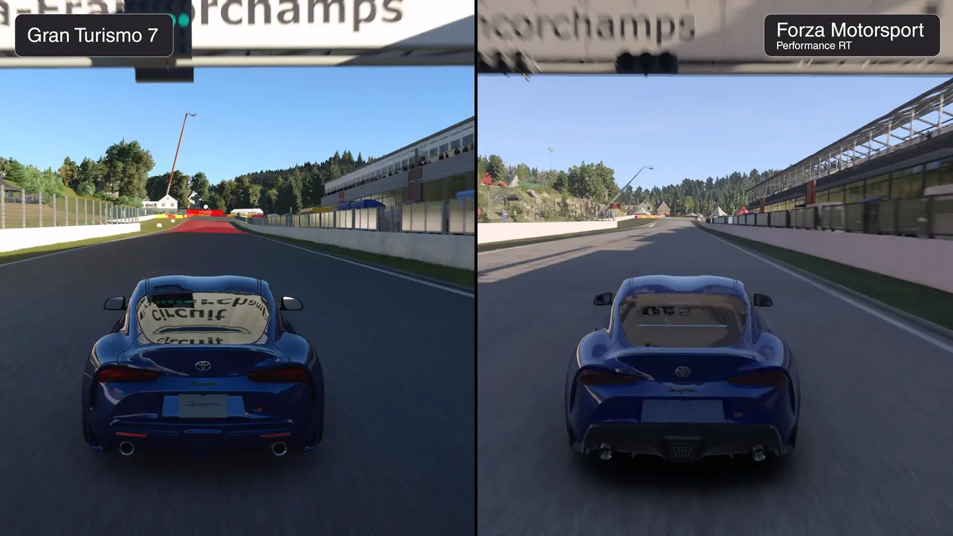 GT7-vs-Forza-Motorsport-The-Duel-Updated-7-22-screenshot.webp 《极限竞速》与《跑车浪漫旅 7》大战：Digital Foundry 技术详解  PS5 Xbox steam Epic 评论 攻略 游戏心得 极限竞速 跑车浪漫旅7 第3张