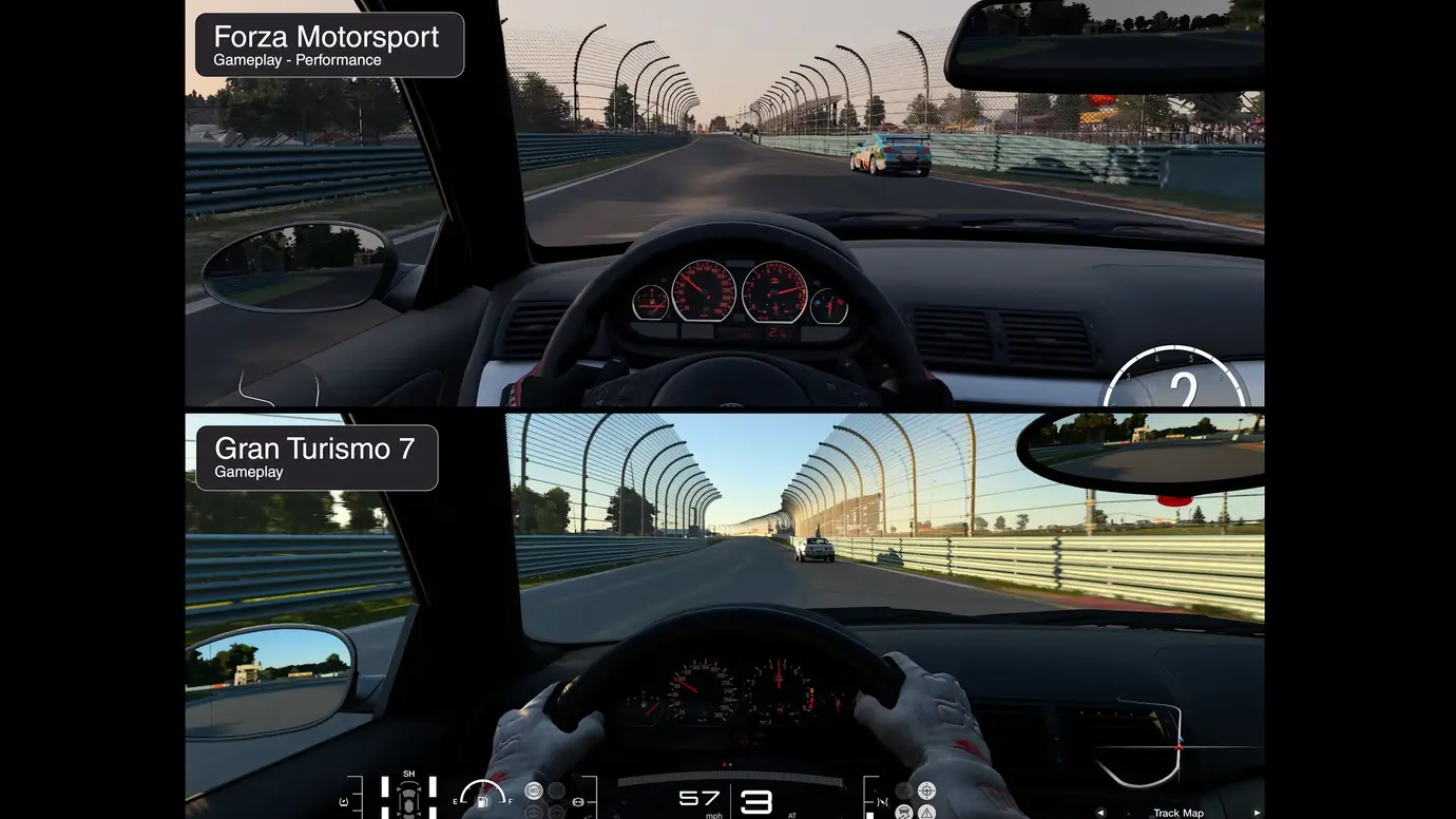 GT7-vs-Forza-Motorsport---The-Duel-Final-Cut-34-32-screenshot.webp 《极限竞速》与《跑车浪漫旅 7》大战：Digital Foundry 技术详解  PS5 Xbox steam Epic 评论 攻略 游戏心得 极限竞速 跑车浪漫旅7 第14张