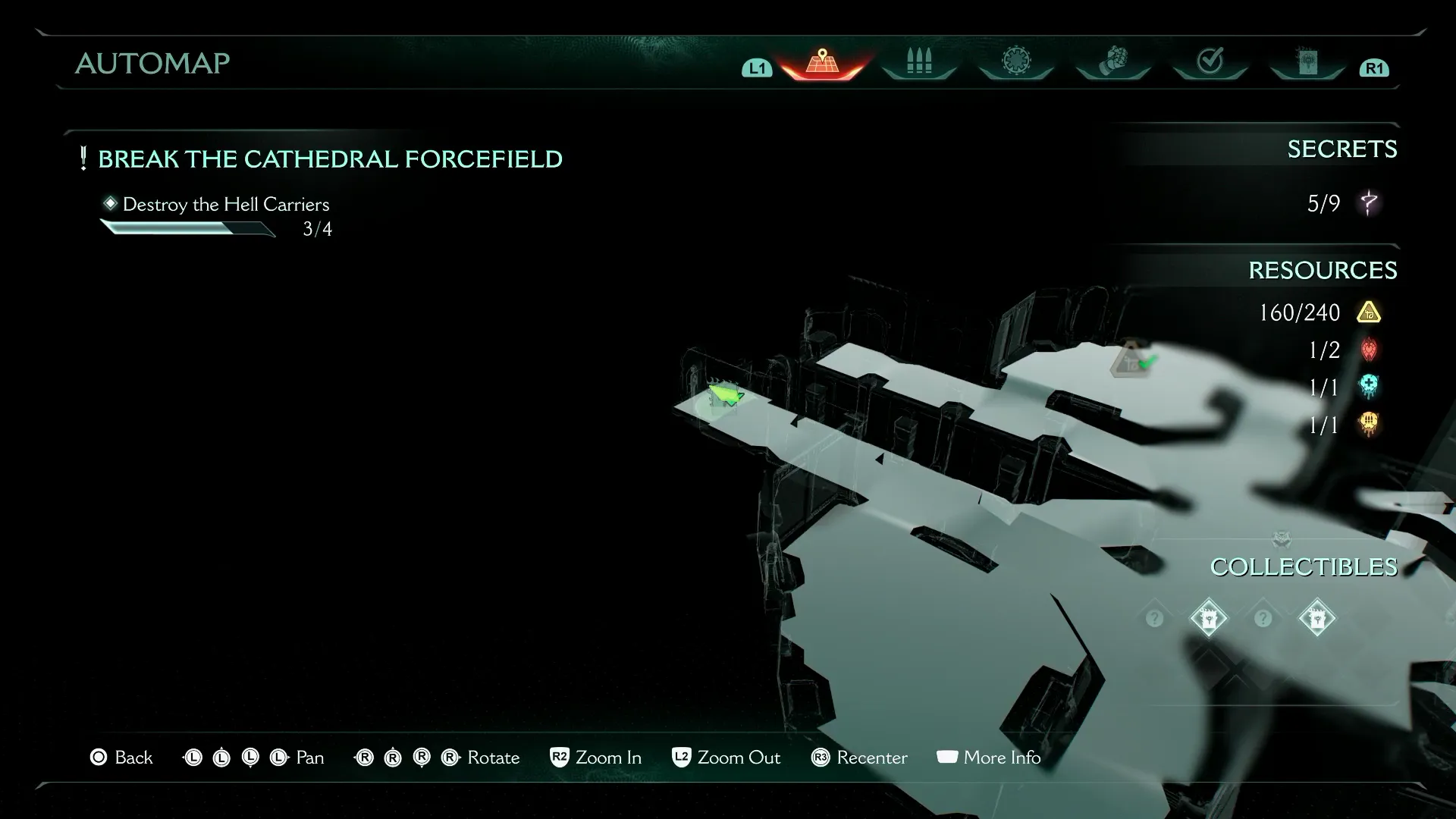 毁灭战士：黑暗时代 第五章所有收藏品位置攻略-第14张图片-OSAAA_最新游戏资讯_热门游戏攻略-游戏经验分享！