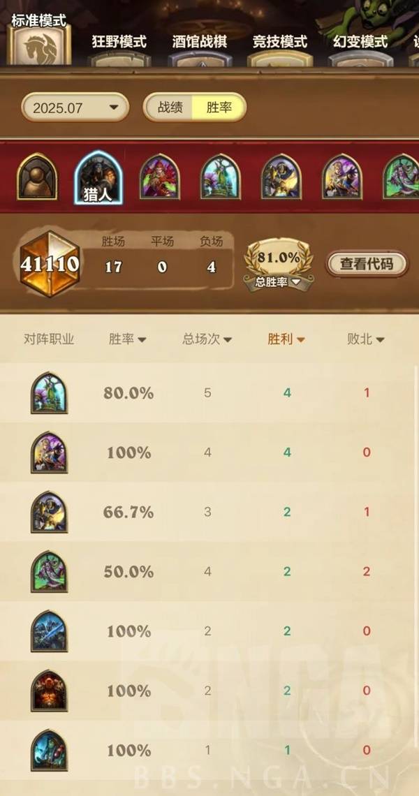 《炉石传说》发现猎卡组构筑分享-第3张图片-OSAAA_最新游戏资讯_热门游戏攻略-游戏经验分享! 游民
星空